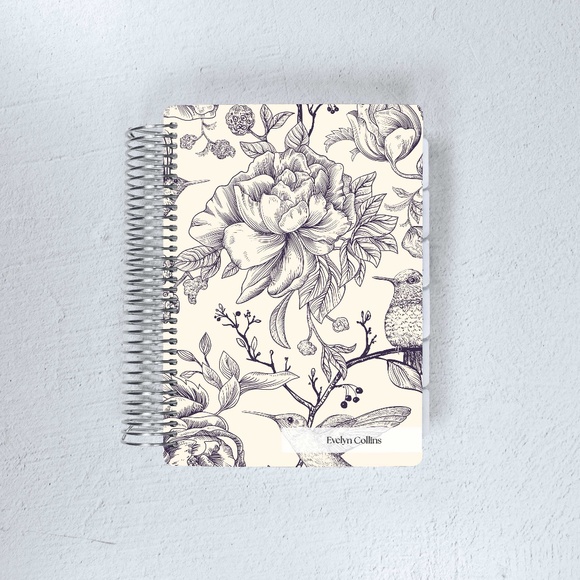 2026 Colibri Paper Co The Works Vertical Lined Planner - Picture 1 of 2